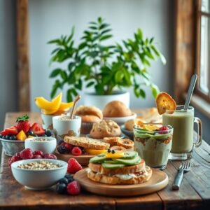 50 healthy breakfast recipes you can make in under 15 minutes. Fuel your morning with nutritious and delicious meals.