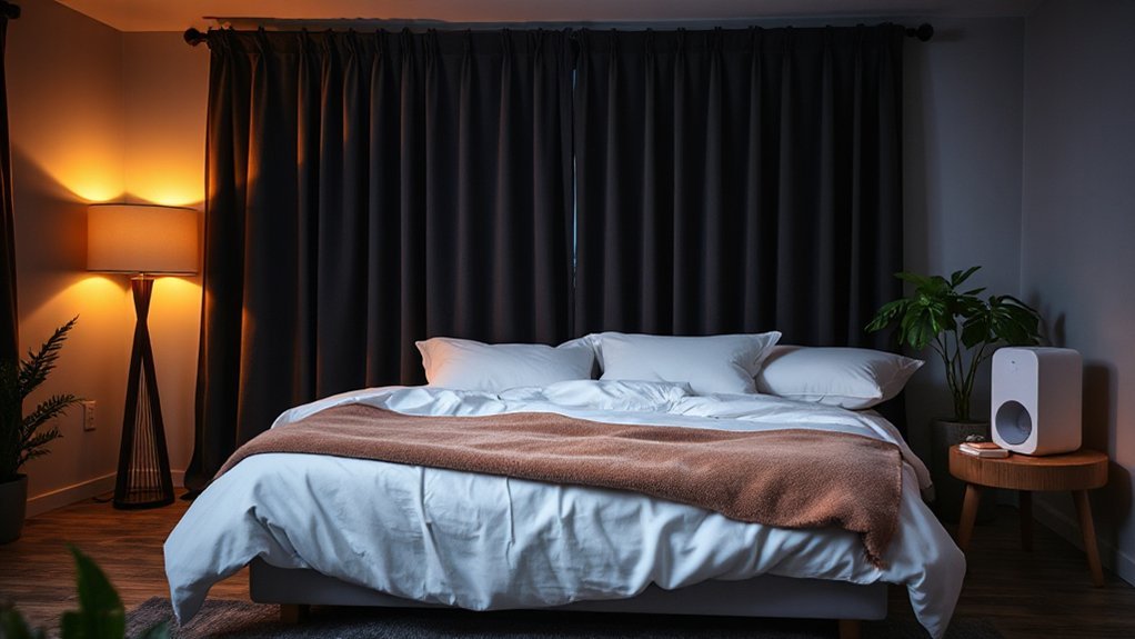 blackout curtains cool bedding