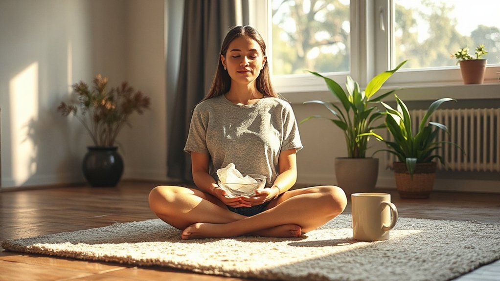 brief affirmations reduce reactivity