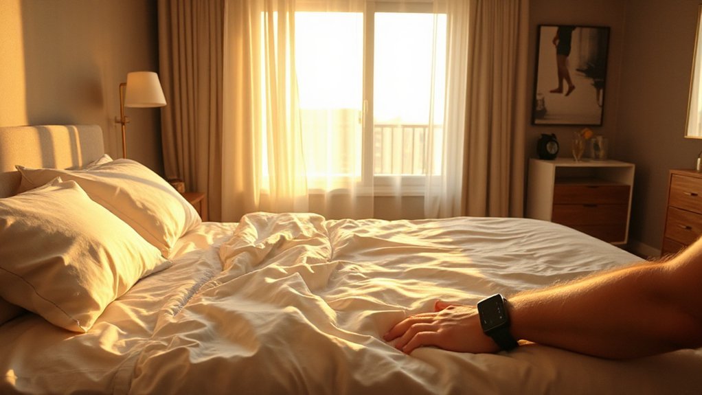 consistent bedtime and wake