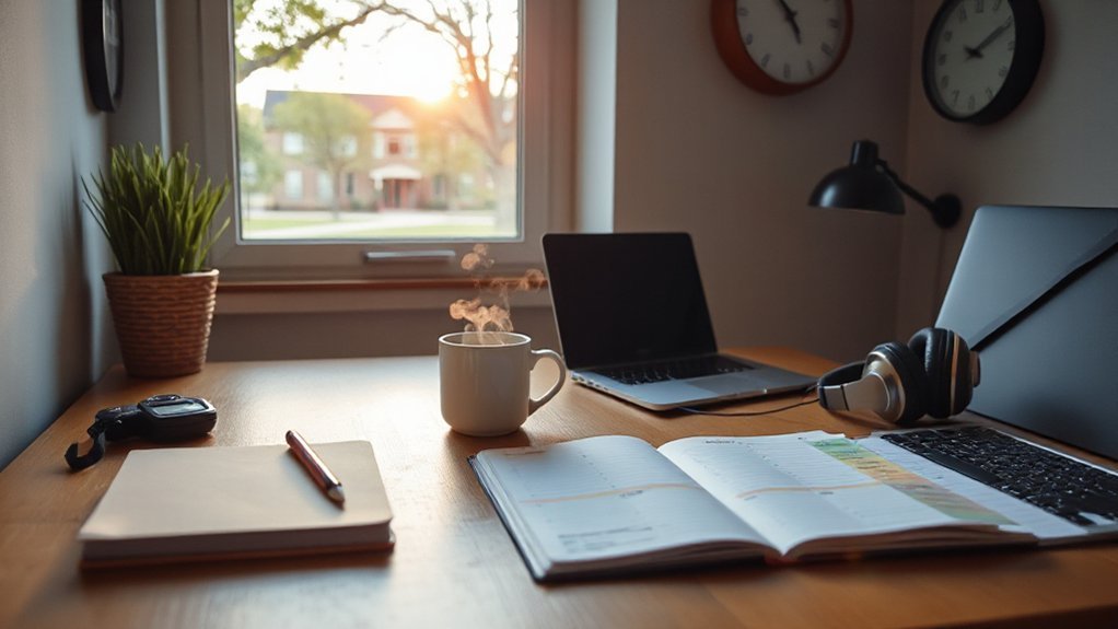 consistent morning routine cues