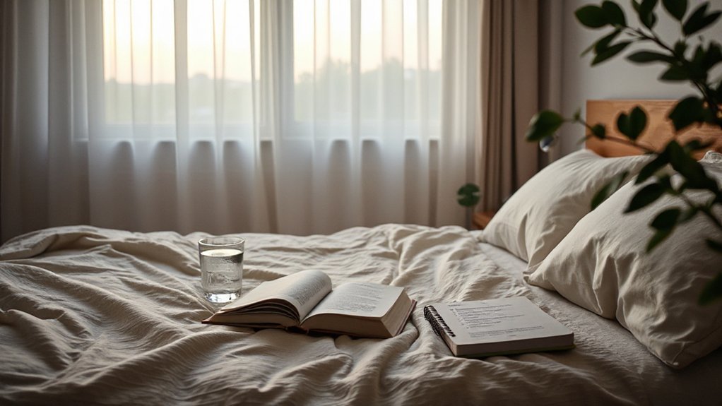 consistent pre sleep wind down routine