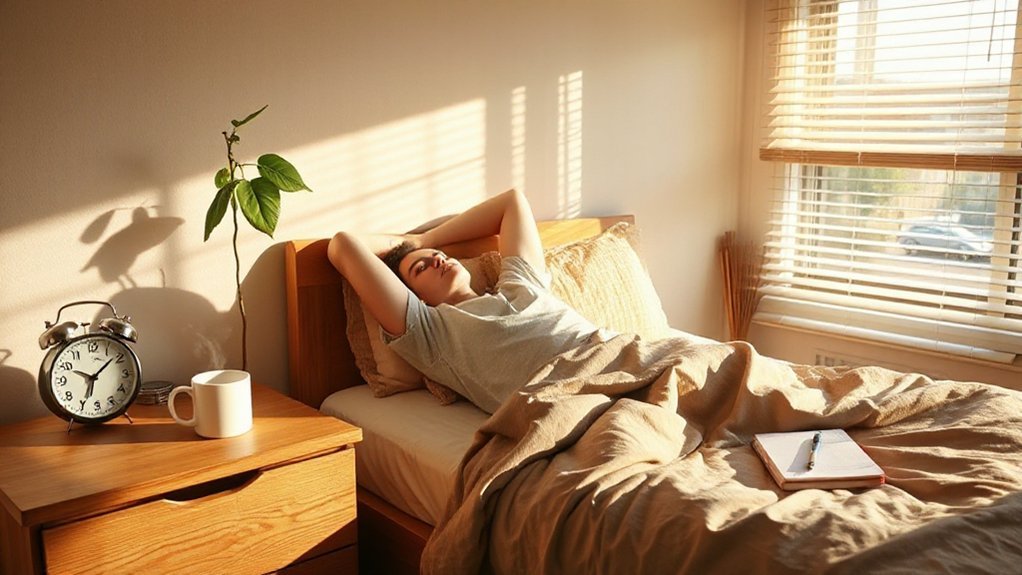 consistent wake and bedtime