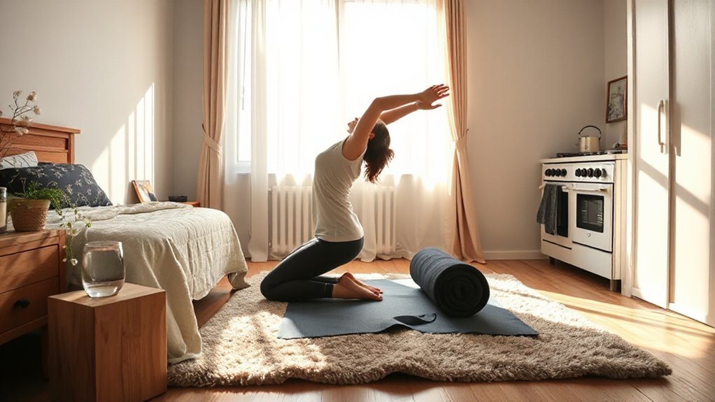 five minute chair movement routine