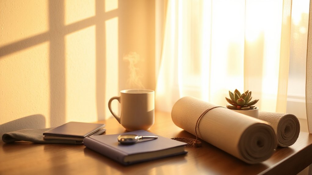 five minute mindful morning routine