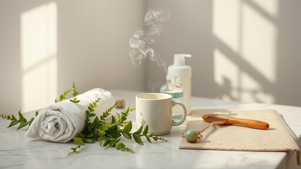 five minute morning grounding routine