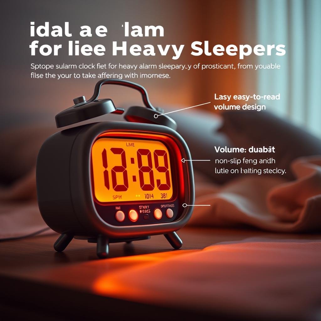 ideal features for heavy sleepers