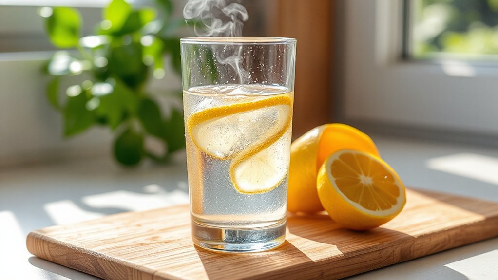 lemon water supports digestion