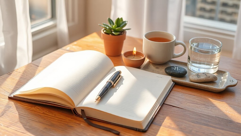 morning intentions and boundaries