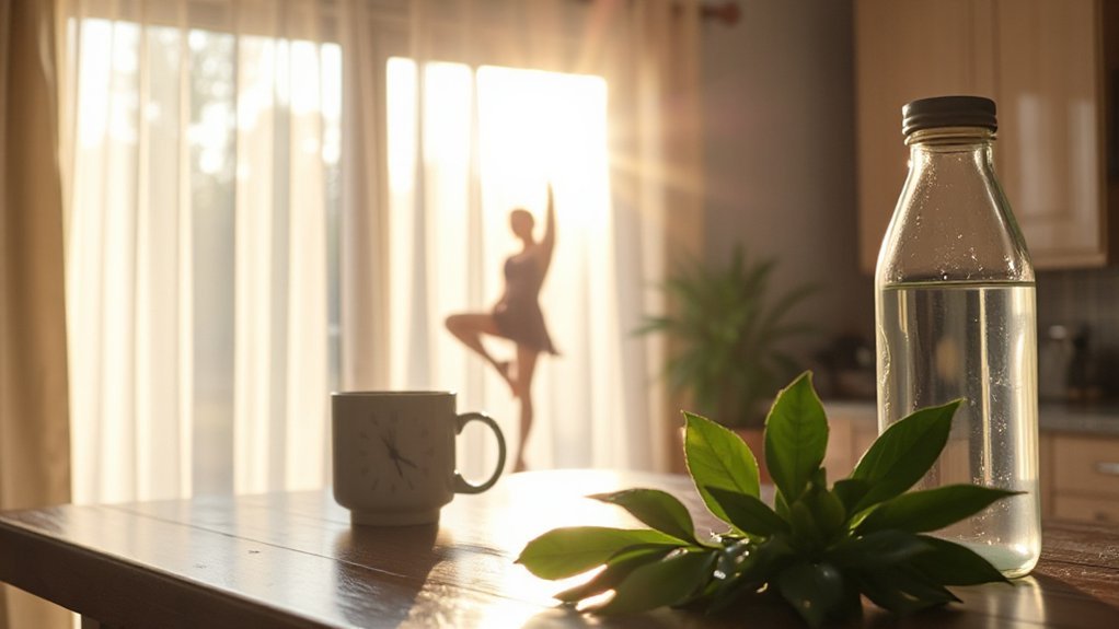 morning light gentle movement