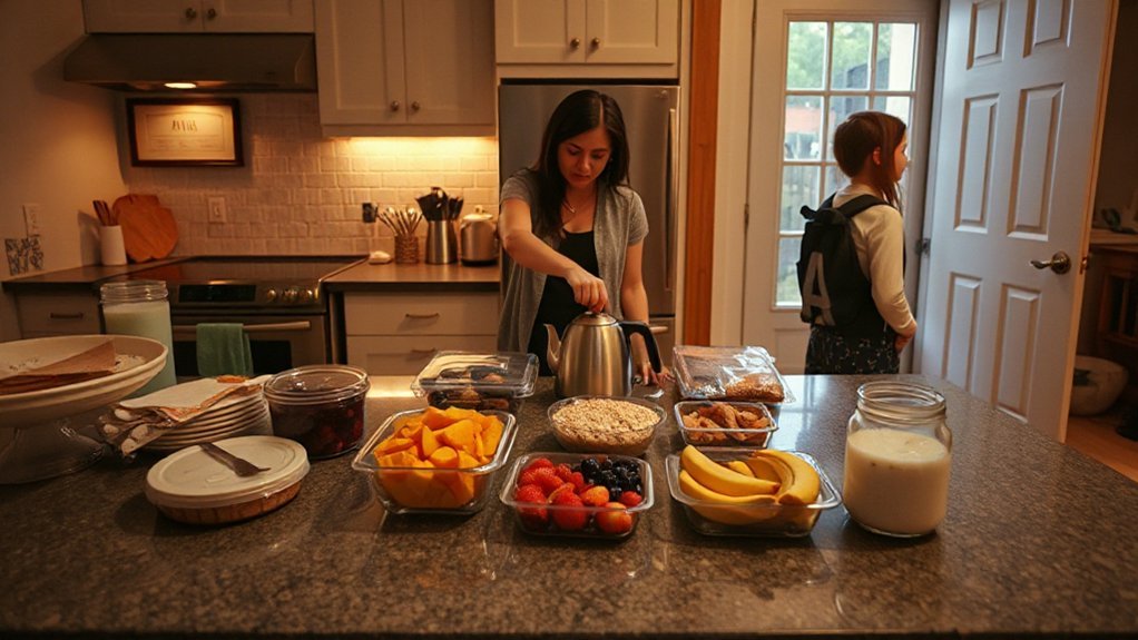 night before morning prep routine
