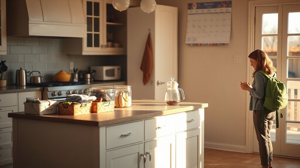 night before packing and prep