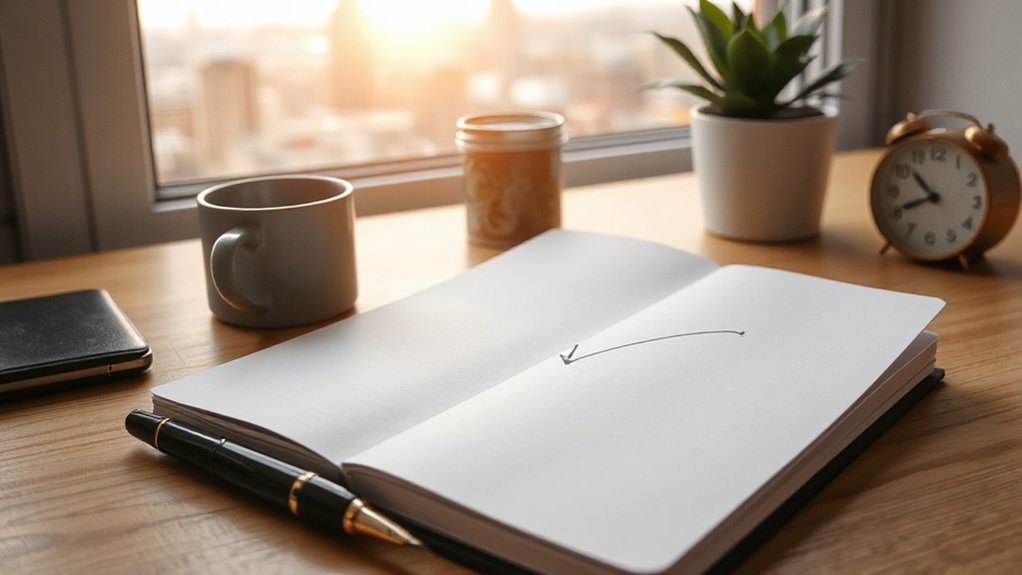 one actionable morning goal