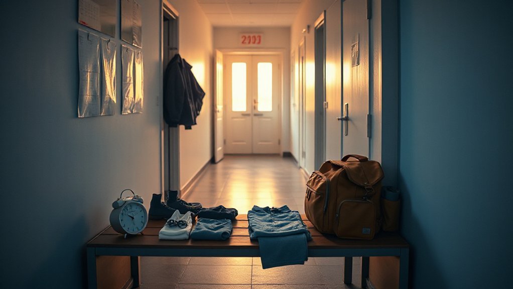 prep outfits backpacks nightly