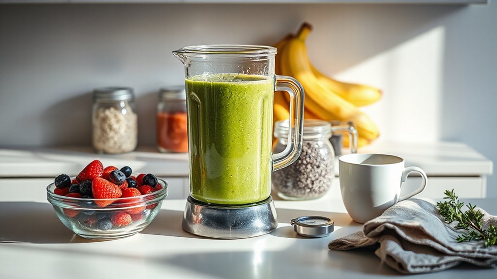 protein packed pre portioned smoothie prep