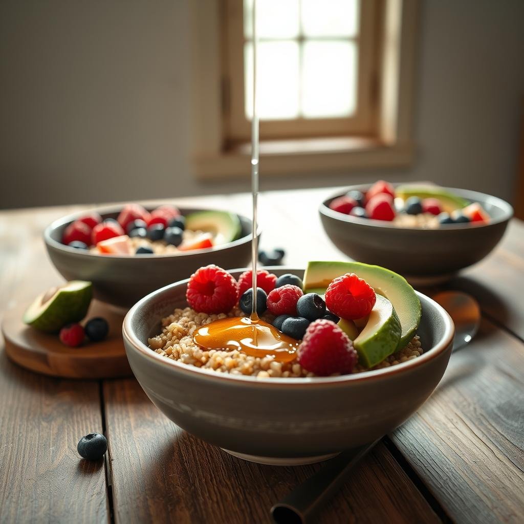 quinoa breakfast bowls