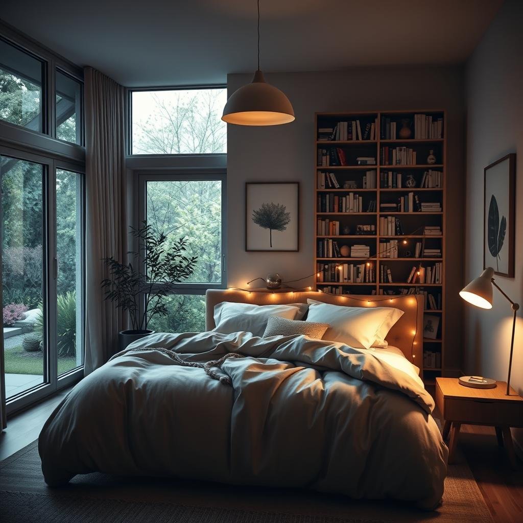 restful sleep environment