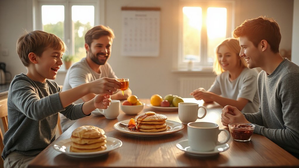 shared breakfasts build resilience