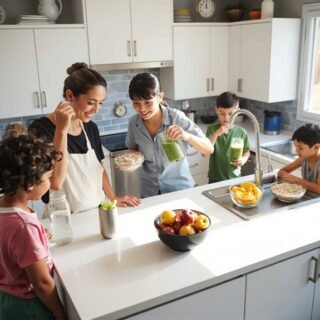 Simple Healthy Morning Habits for Busy Families
