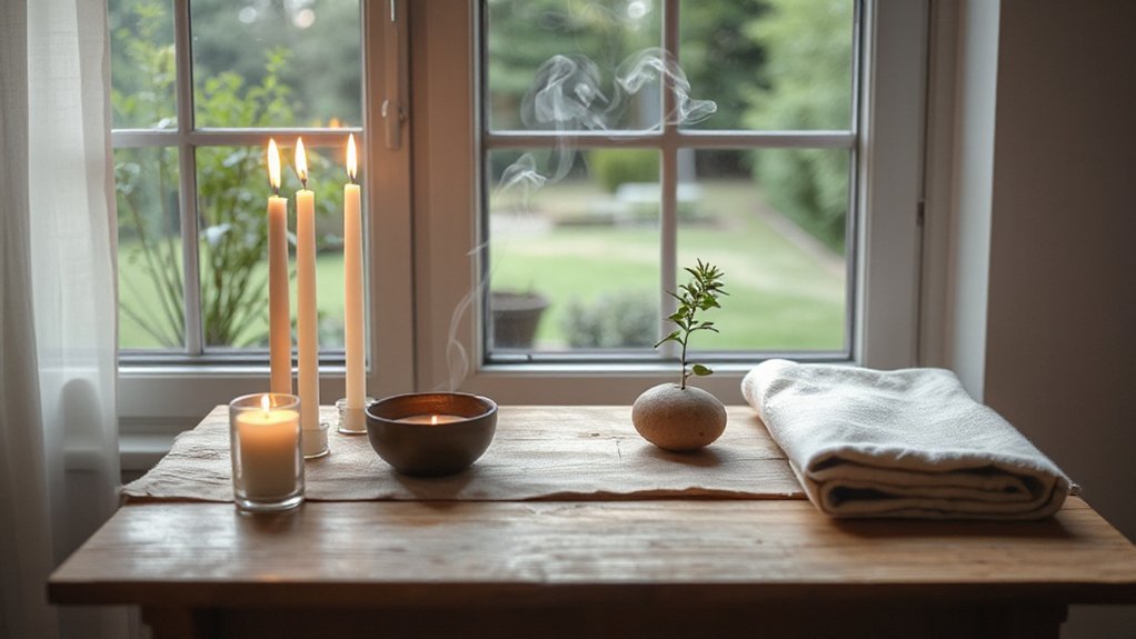 simple morning altar ritual