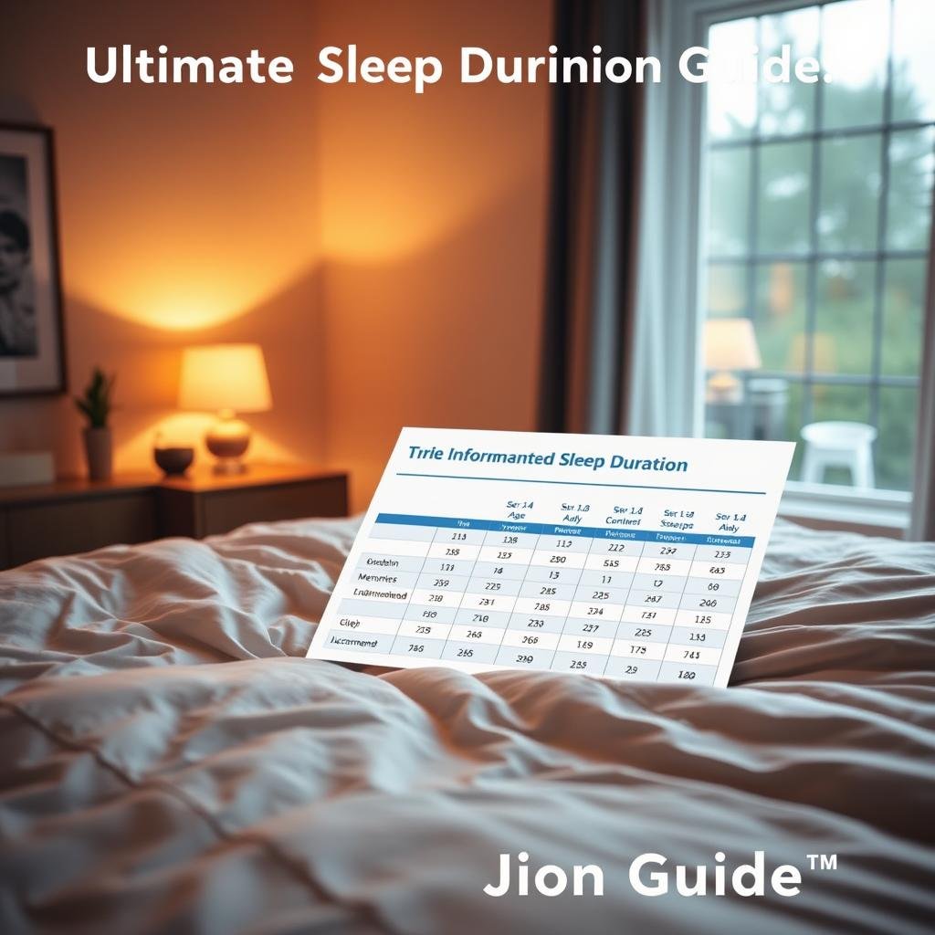 sleep duration guide