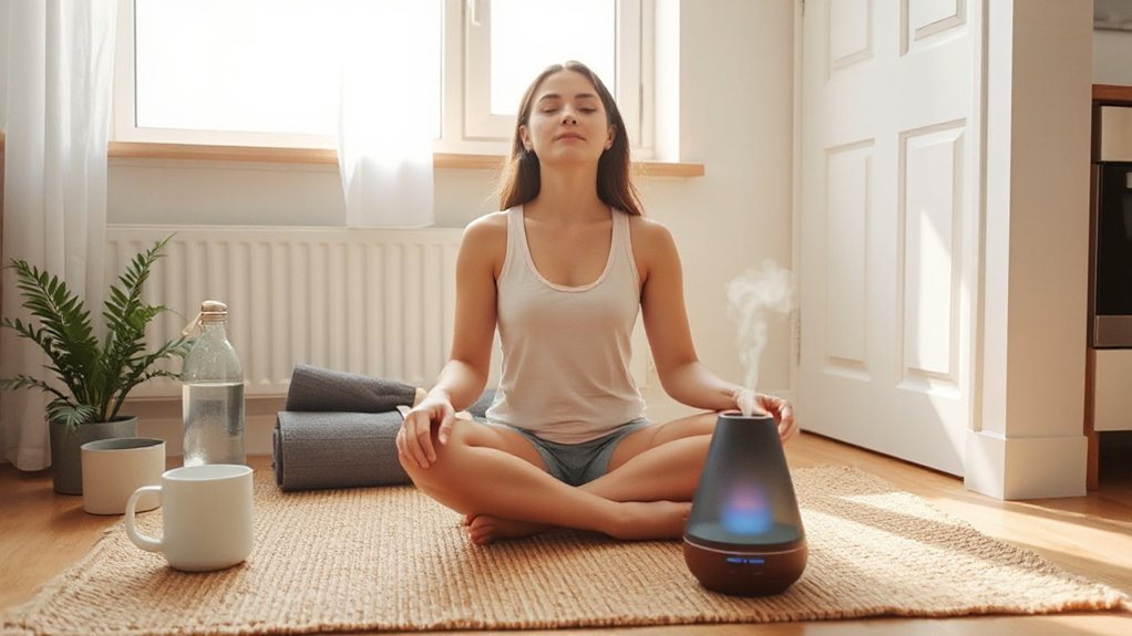 three minute diaphragmatic breathing practice