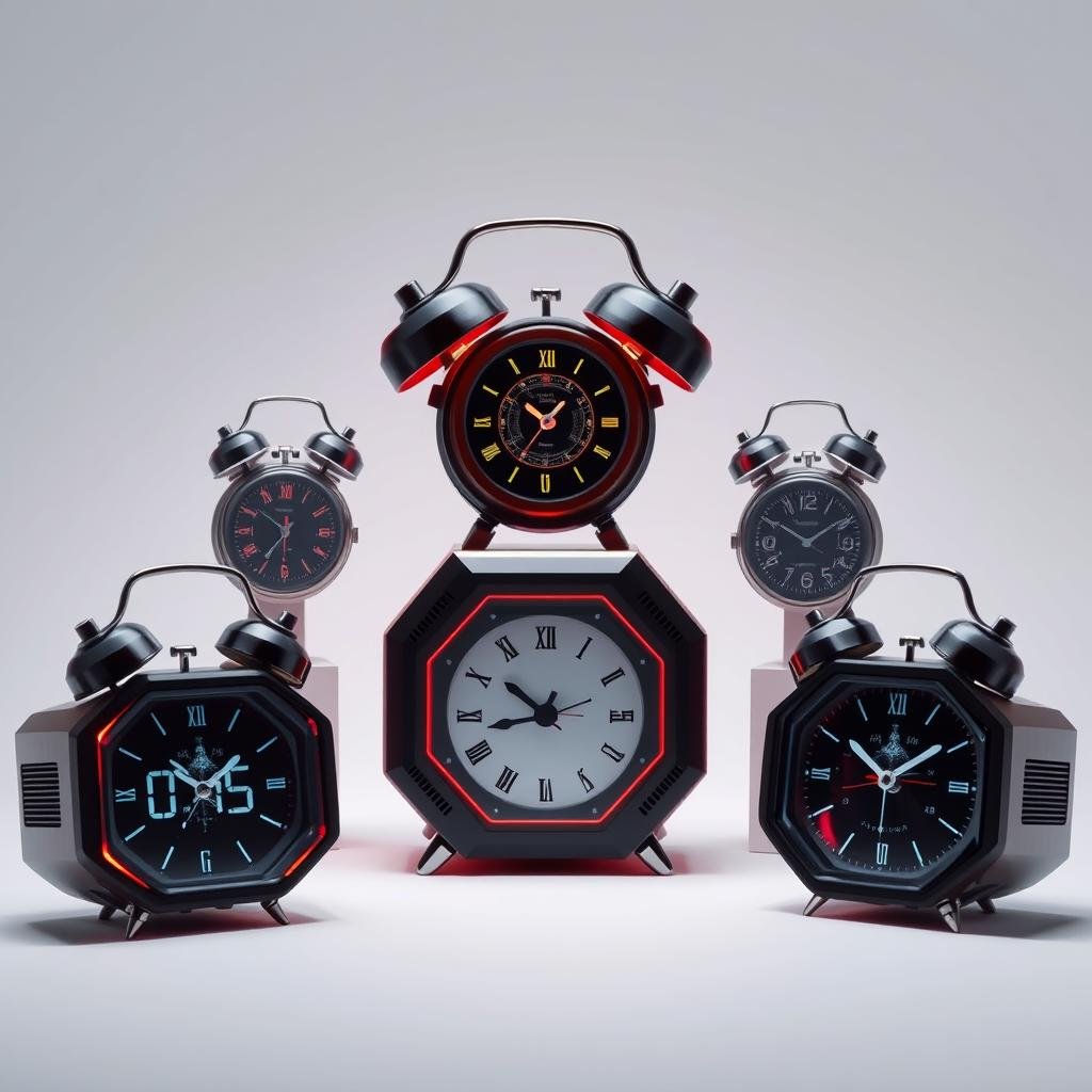 unique alarm clock designs