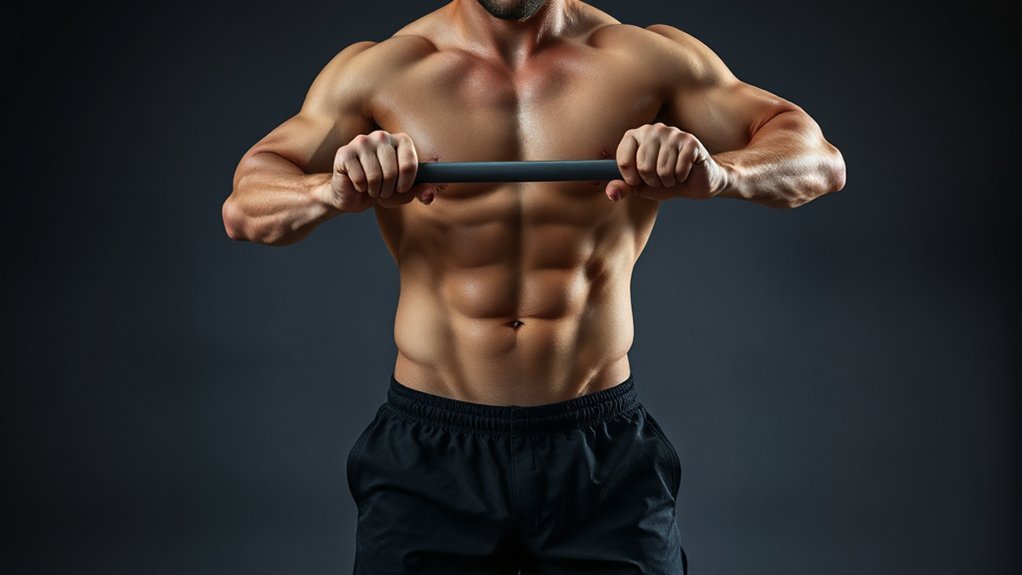 anchored pallof press technique