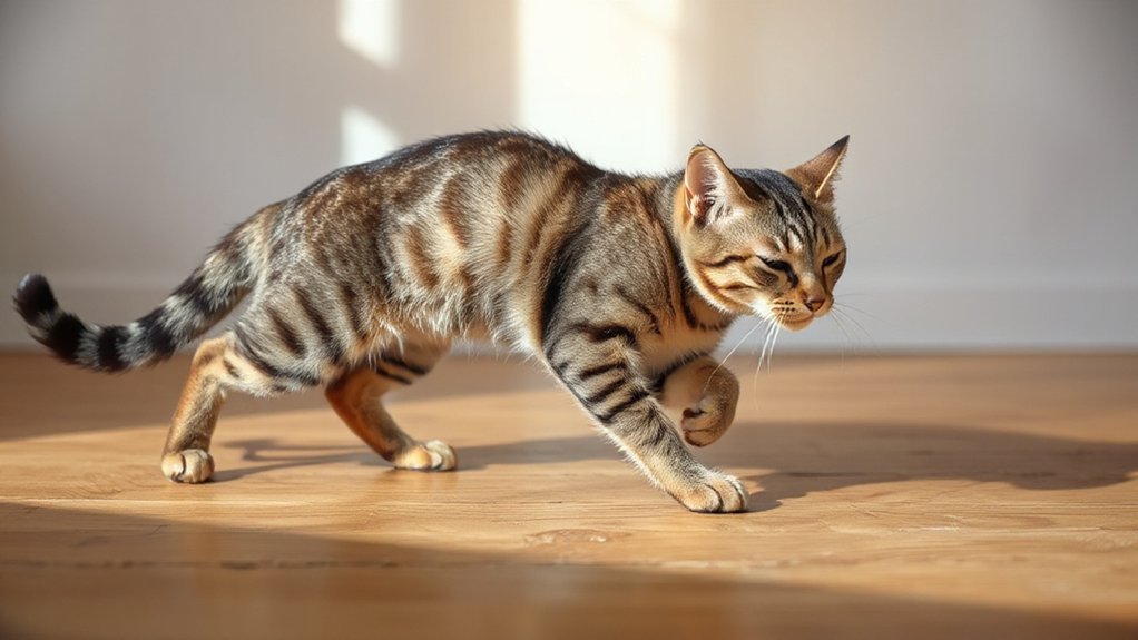 Stretching Cat