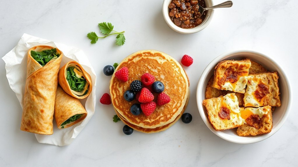 high protein freezer breakfast prep