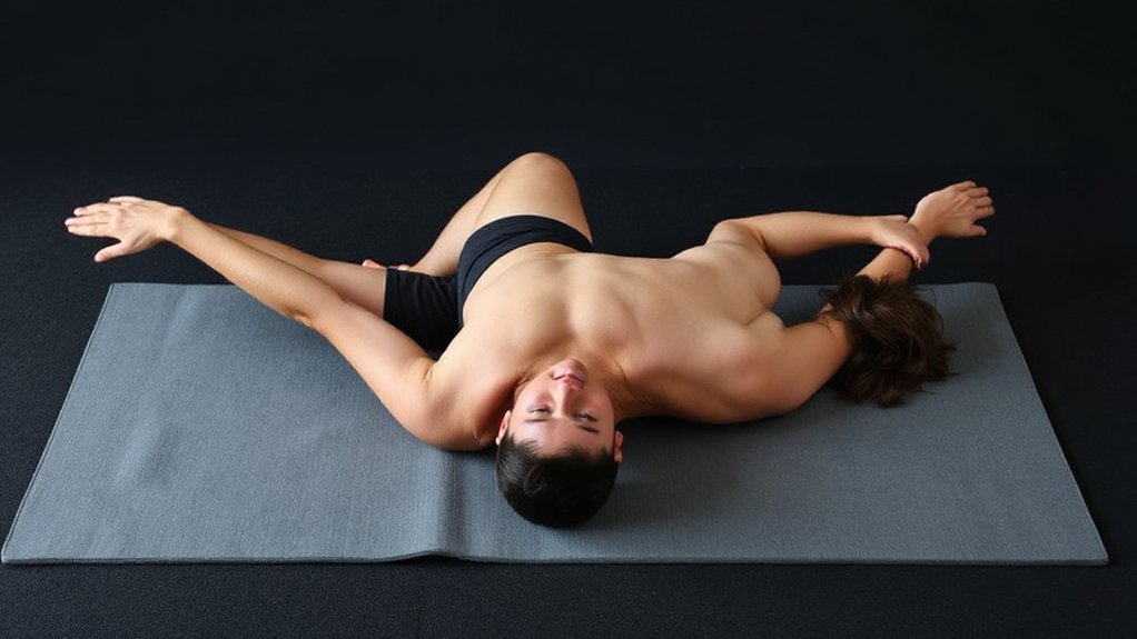 hold head ribs tailbone