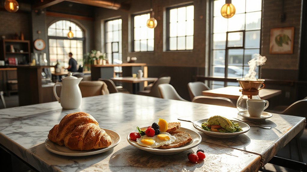 neighborhood breakfasts tacos bagels