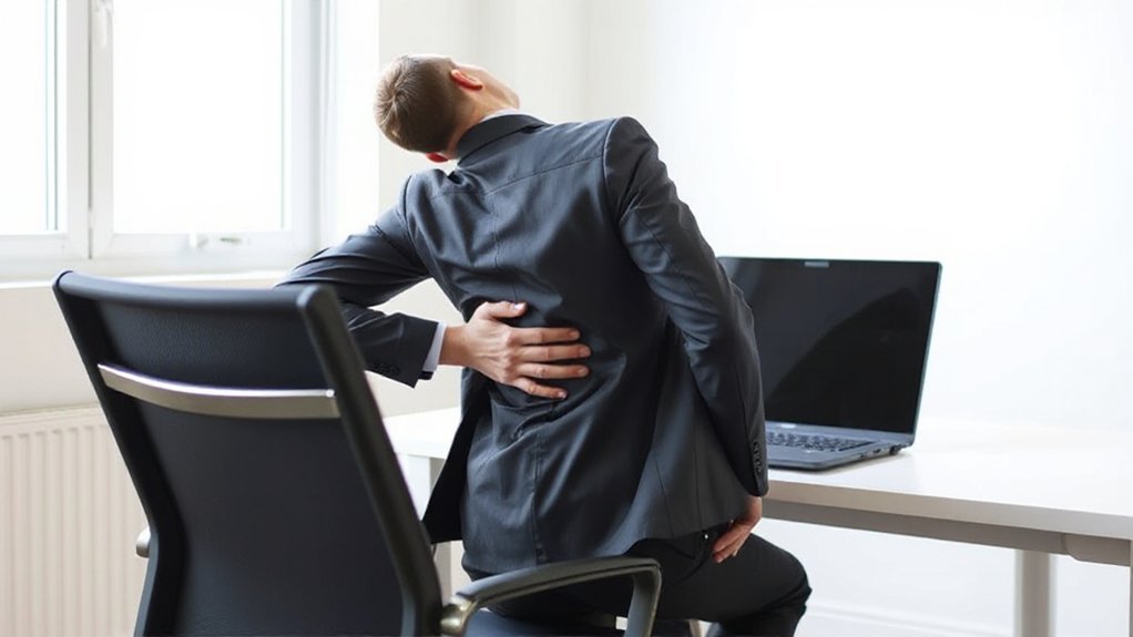 quick no equipment desk stretches