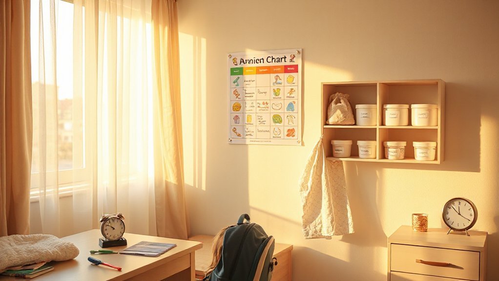 tailored morning routine charts