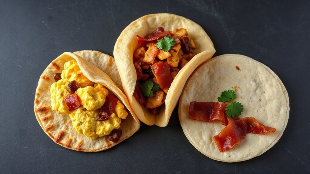 warm tortillas prevent sogginess